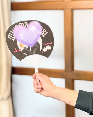 Canvaで推しうちわ